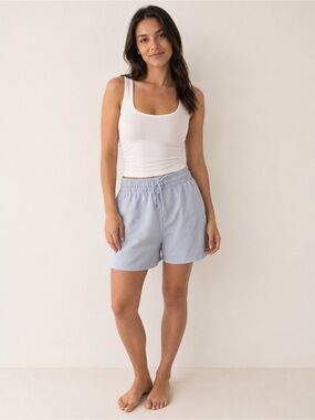 Women’s H&M light powder blue lounge/athletic shorts – size Small / oversize fit